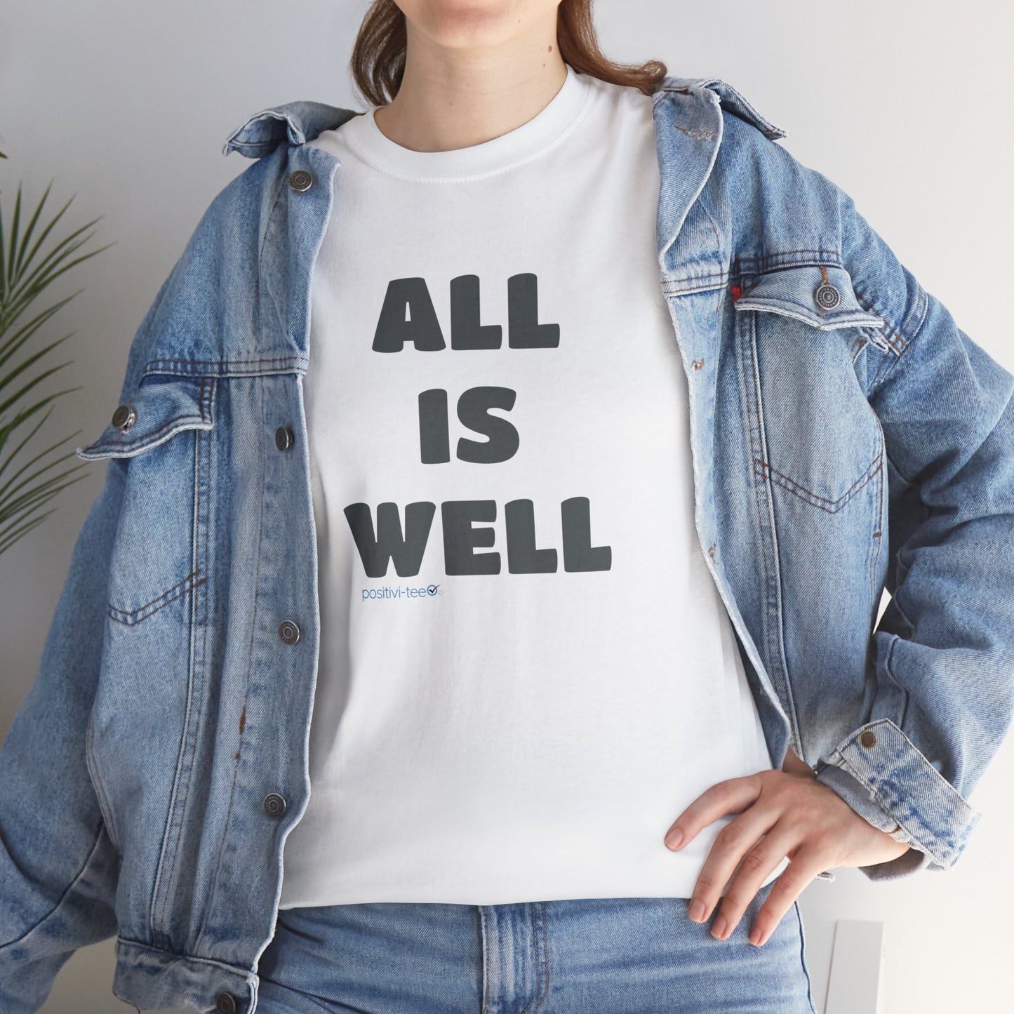 All is well Unisex Heavy Cotton Tee