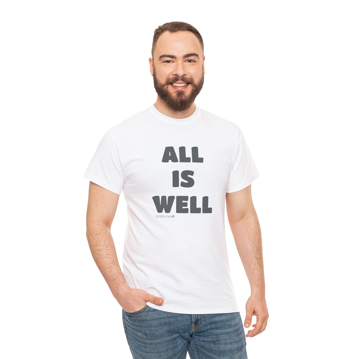 All is well Unisex Heavy Cotton Tee