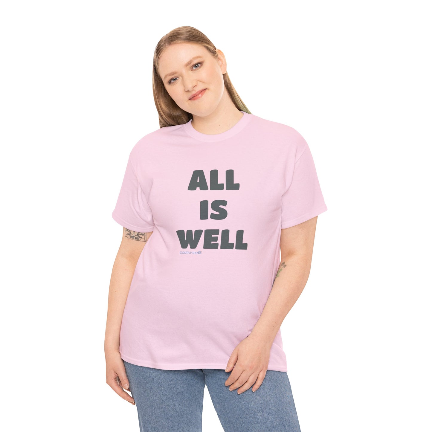 All is well Unisex Heavy Cotton Tee